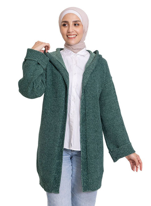 Cactus Velvet Cardigan - Khotwh